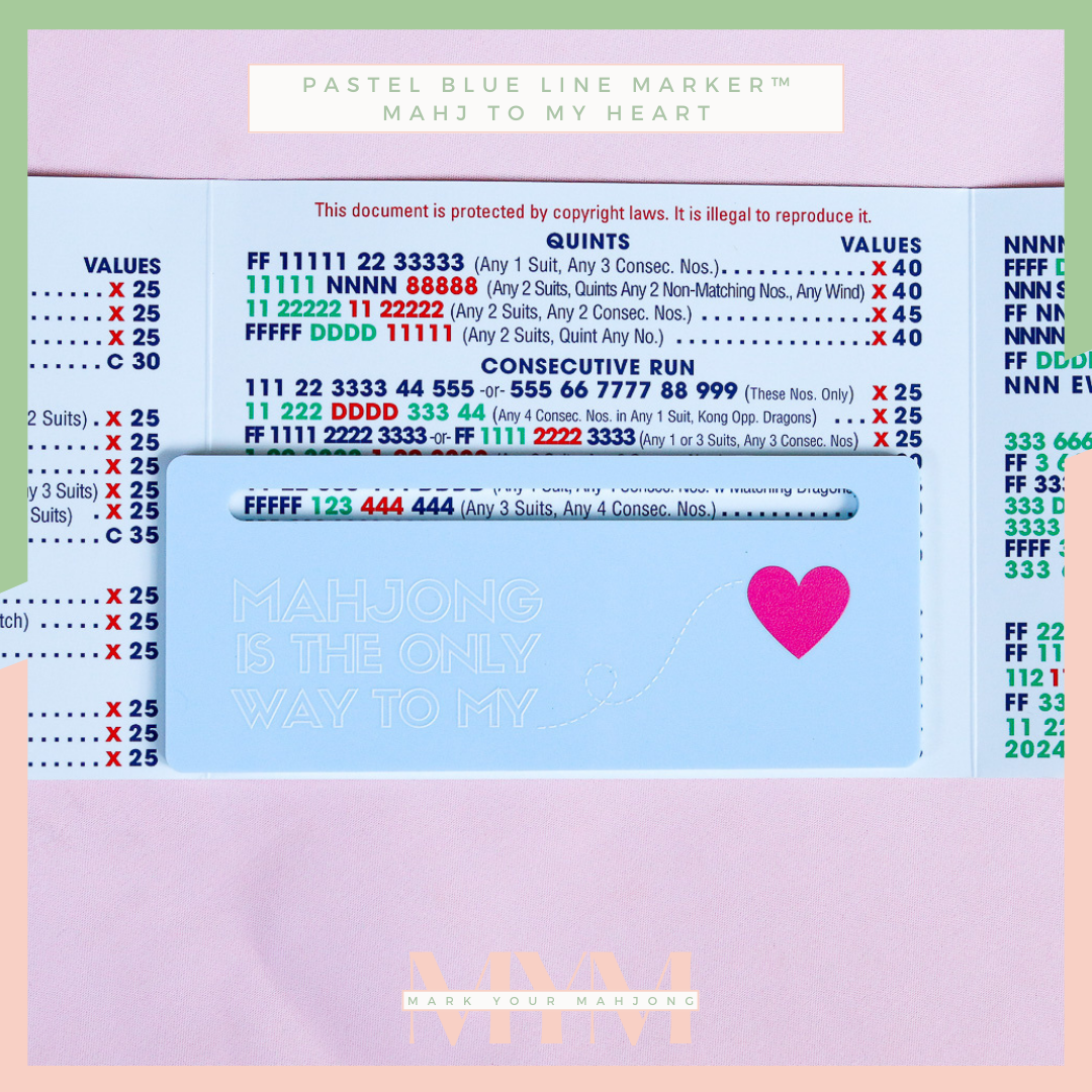Mix-n-Match 2-Pack Mahjong Card Line Marker™