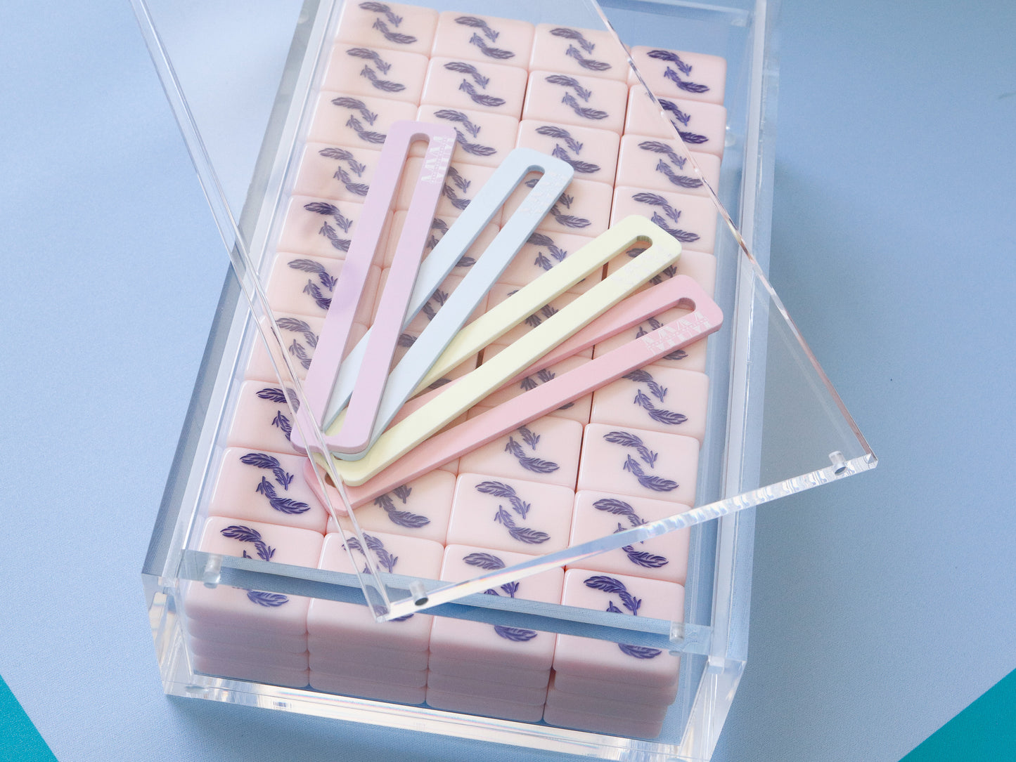 Lucite Tile Display Box with Magnetic Closures