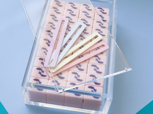 Lucite Tile Display Box with Magnetic Closures