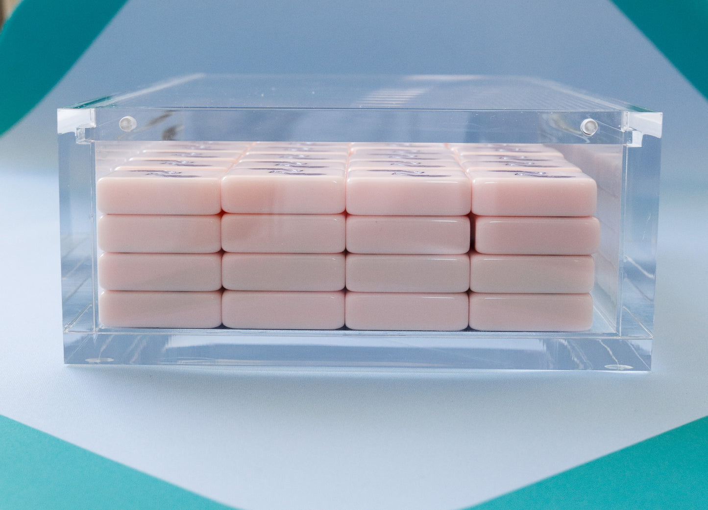 Lucite Tile Display Box with Magnetic Closures