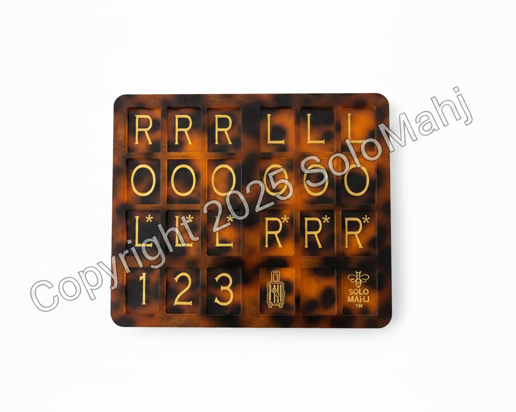 Travel Mahjong Solitaire Board – Tortoise JetSetter (Special Edition)