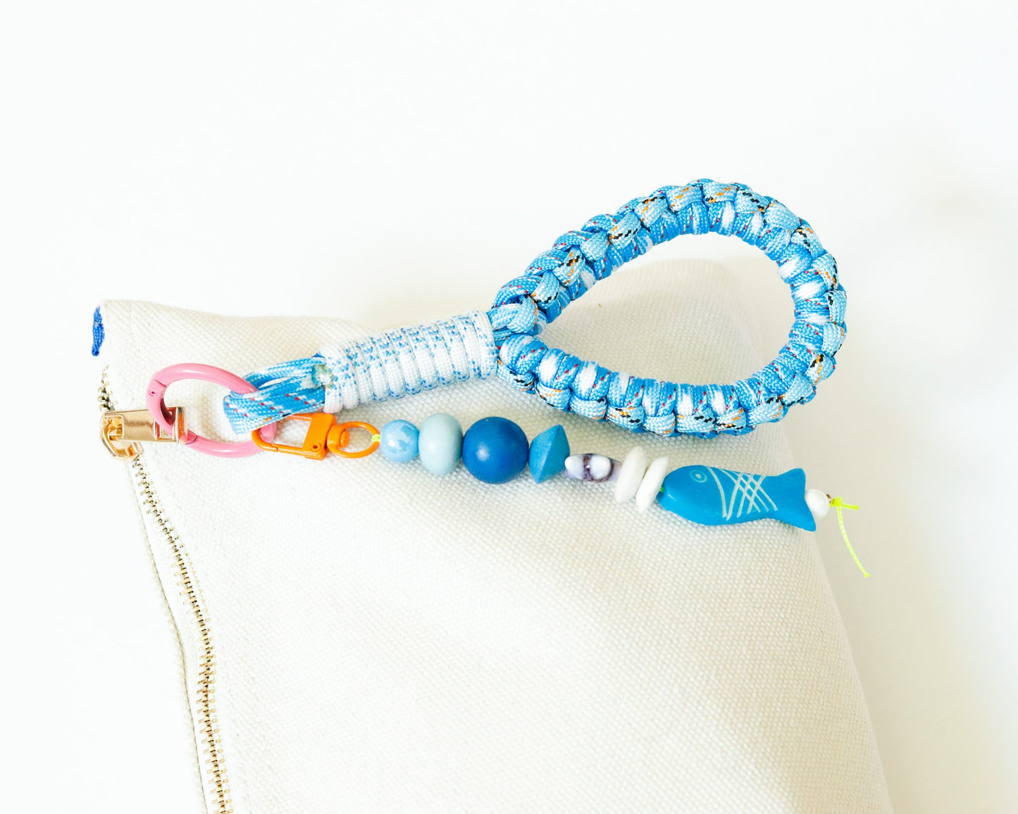 Mahjong Beaded Charm for Tile Bag
