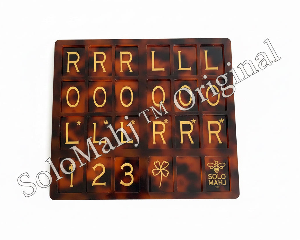 SoloMahj Clover Board – Tortoise Special Edition