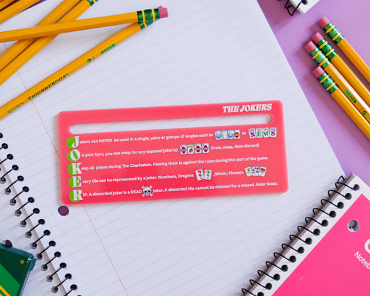 MYM x OK Let's Mahjong Rules & Reminders Line Marker™ Collection: The Jokers