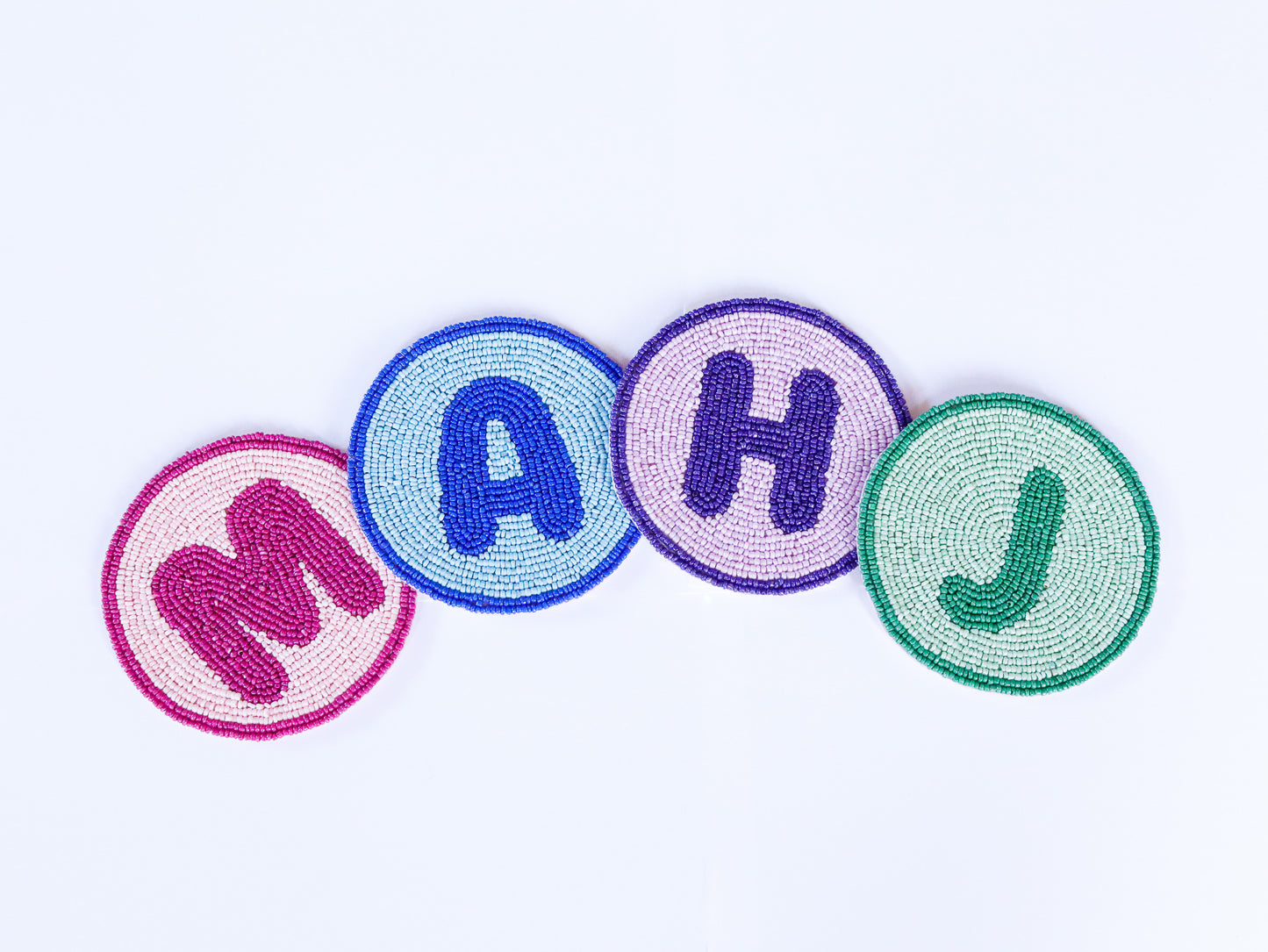 Hand-Beaded MAHJ Coasters *COMING SOON