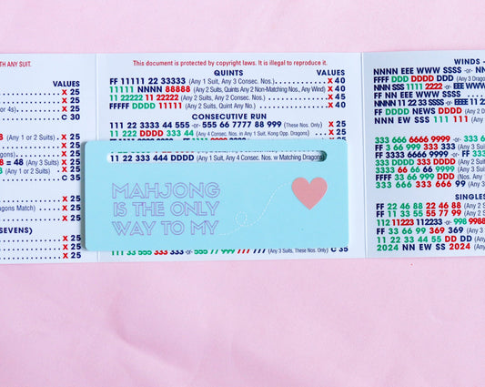 Pastel Green Mahj to My Heart Card Line Marker™