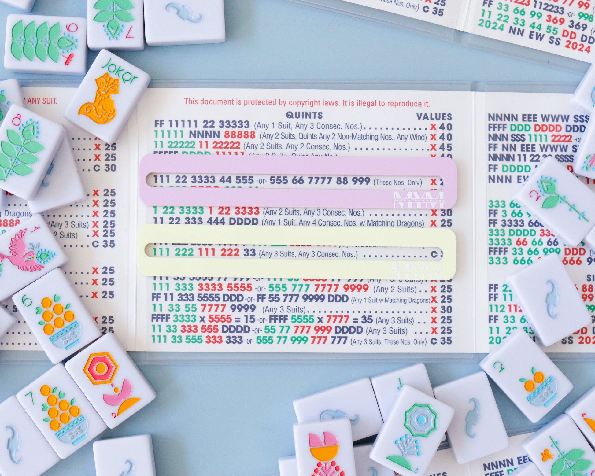 Mark Your Mahjong Mini Line Markers